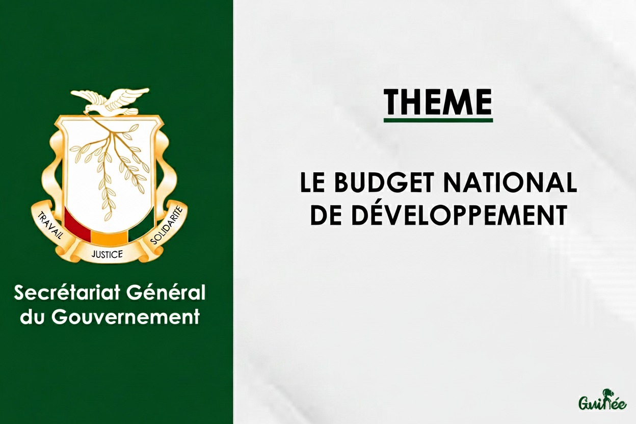Le Budget National de Développement